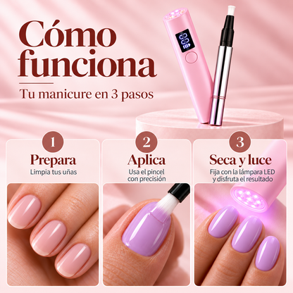 NAILA™ – Pincel de Esmalte de Gel