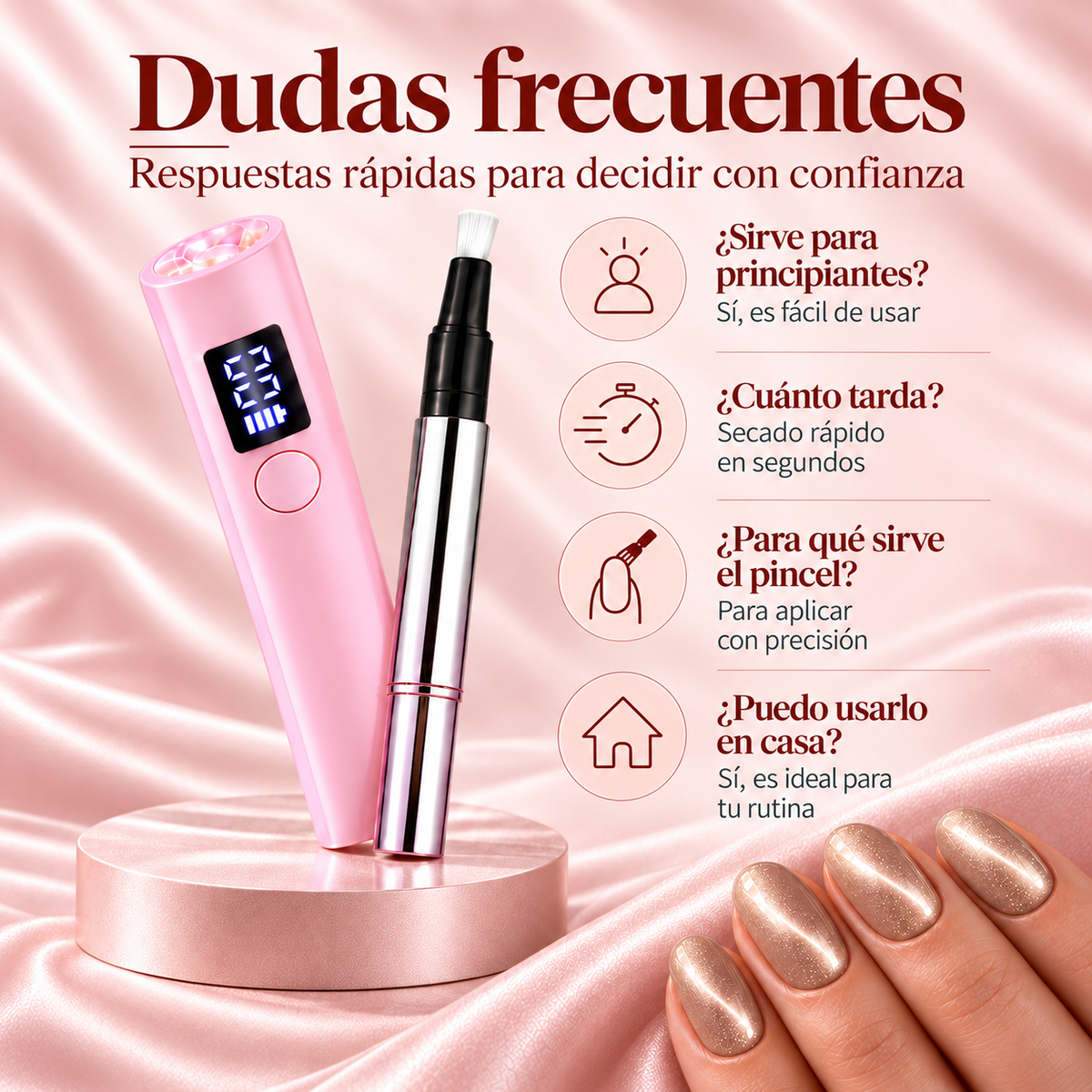 NAILA™ – Pincel de Esmalte de Gel