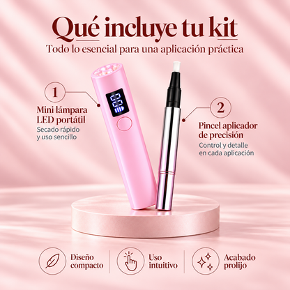 NAILA™ – Pincel de Esmalte de Gel